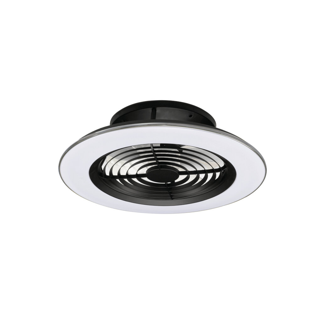 Mantra Alisio Deckenventilator LED Fernbedienung dimmbar schwarz