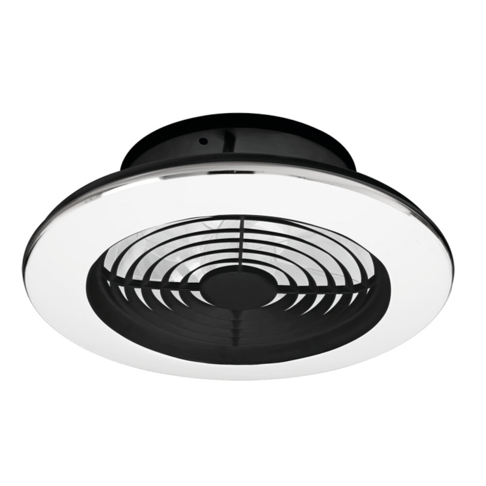 Mantra Alisio mini Deckenventilator LED Fernbedienung dimmbar schwarz