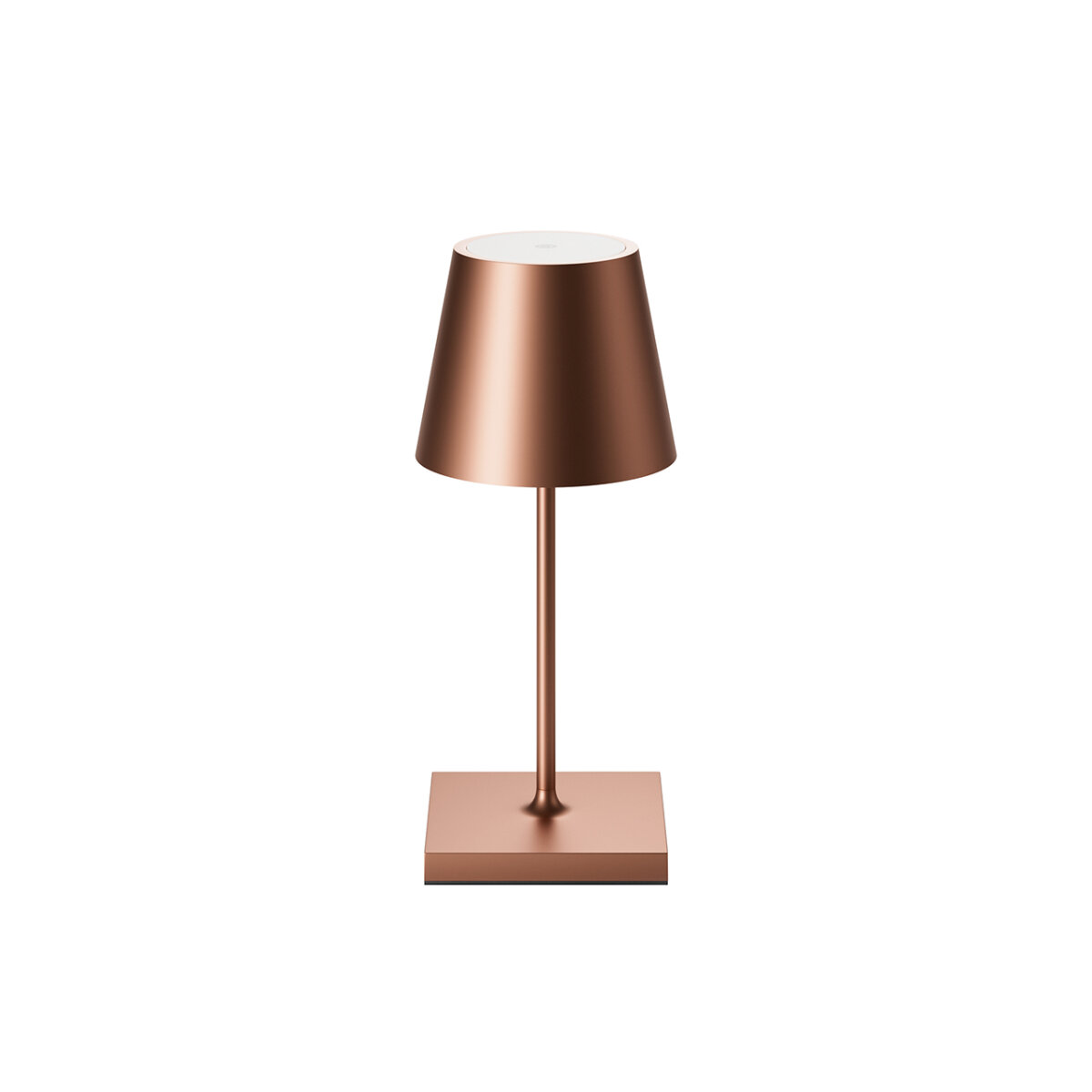 Sigor Nuindie mini 25 USB-C bronze rund Akku-Tischleuchte LED