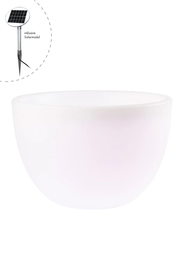 8 Seasons Design Shining Shining Curvy Pot XM Solar