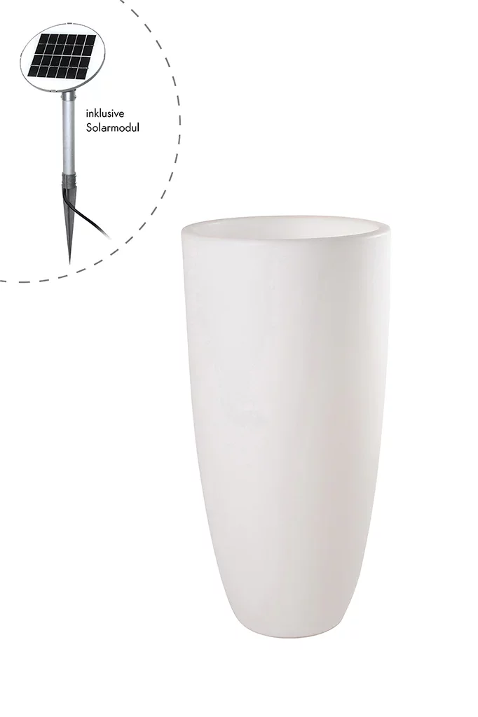 8 Seasons Design Shining Curvy Pot XL Solar