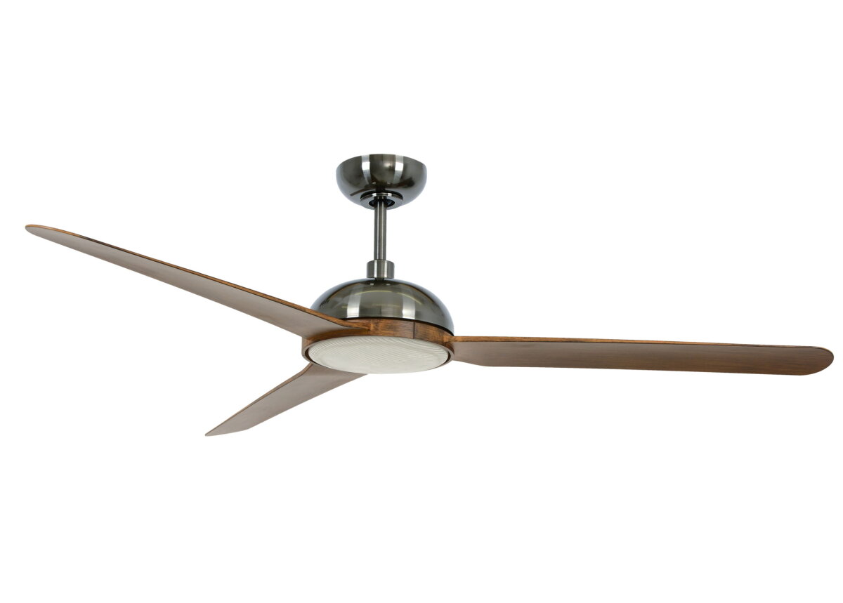 Lucci Air Deckenventilator Unione Nickel mit LED Beleuchtung