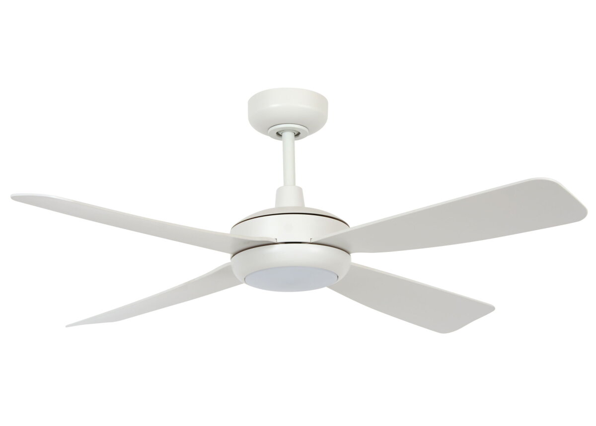 Lucci Air Deckenventilator Slipstream Weiß mit LED Beleuchtung