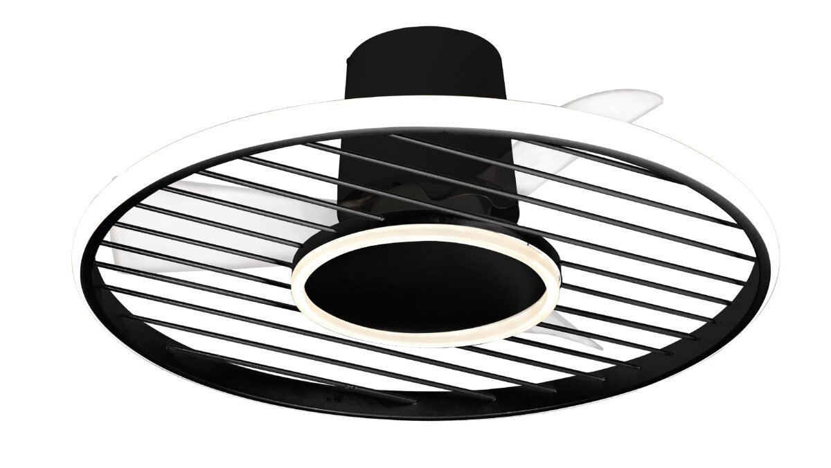 Mantra Soho Deckenventilator LED Fernbedienung dimmbar schwarz