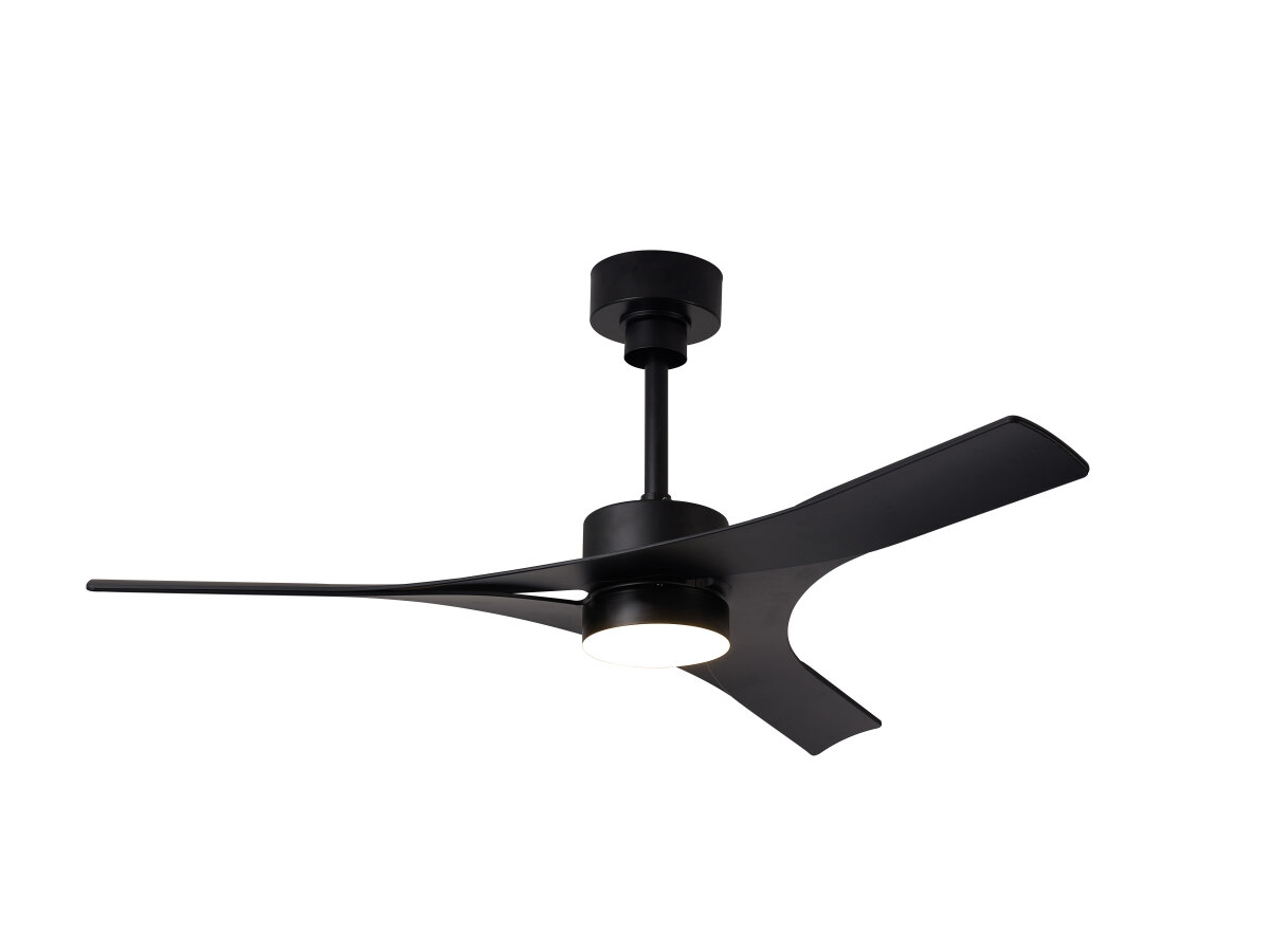 Mantra Thai Deckenventilator LED Fernbedienung dimmbar schwarz