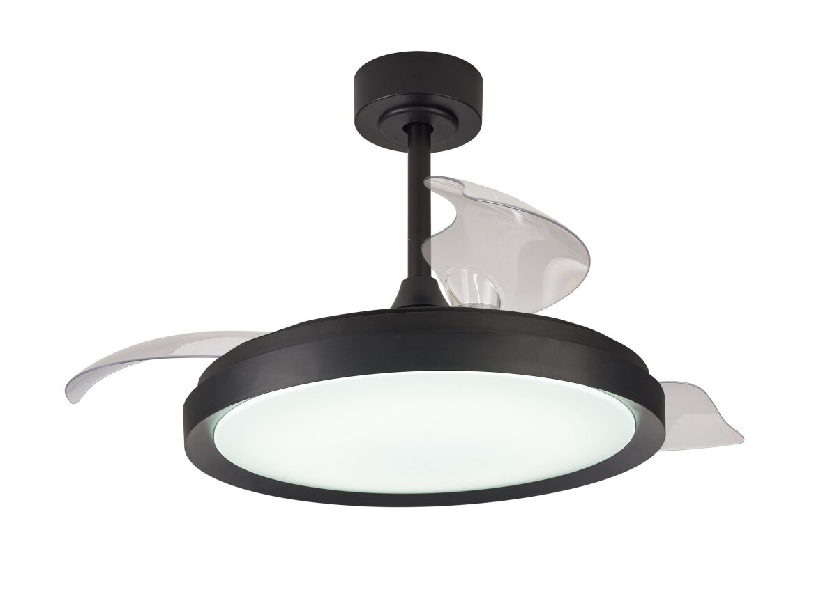 Mantra Mistral Deckenventilator LED Fernbedienung dimmbar schwarz