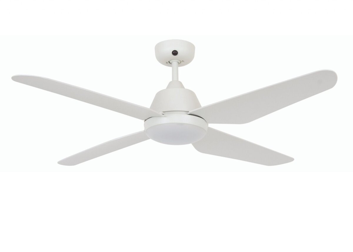 Lucci Air Deckenventilator Aria Weiß mit LED Beleuchtung