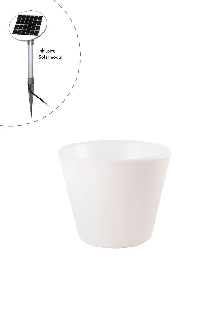 8 Seasons Design Dekoleuchte Shining Classic Pot XM Solar