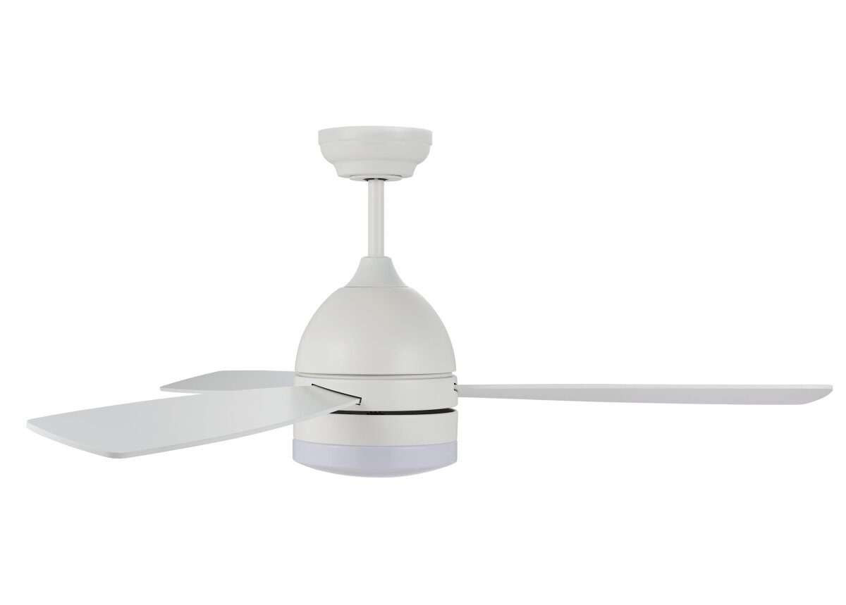 Lucci Air Deckenventilator Vector Weiß mit LED Beleuchtung