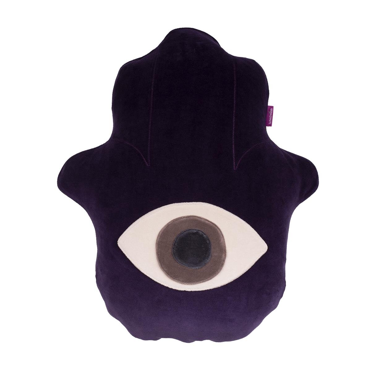 Lucky Hand Kissen komplett plum cake von farbenfreunde