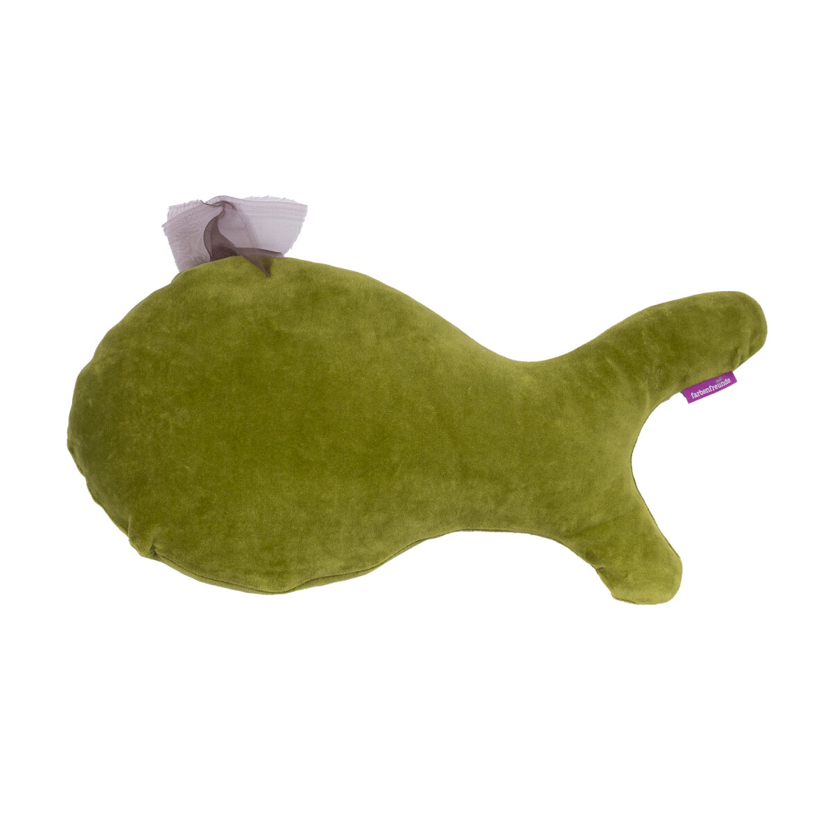 Mr. Fish Kissen by Trouble Away kresse von farbenfreunde