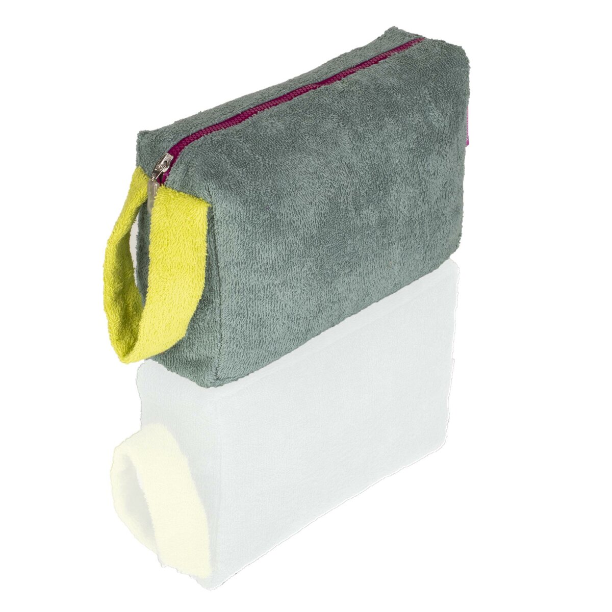 Fresh Frottee Beauty Bag pine von farbenfreunde