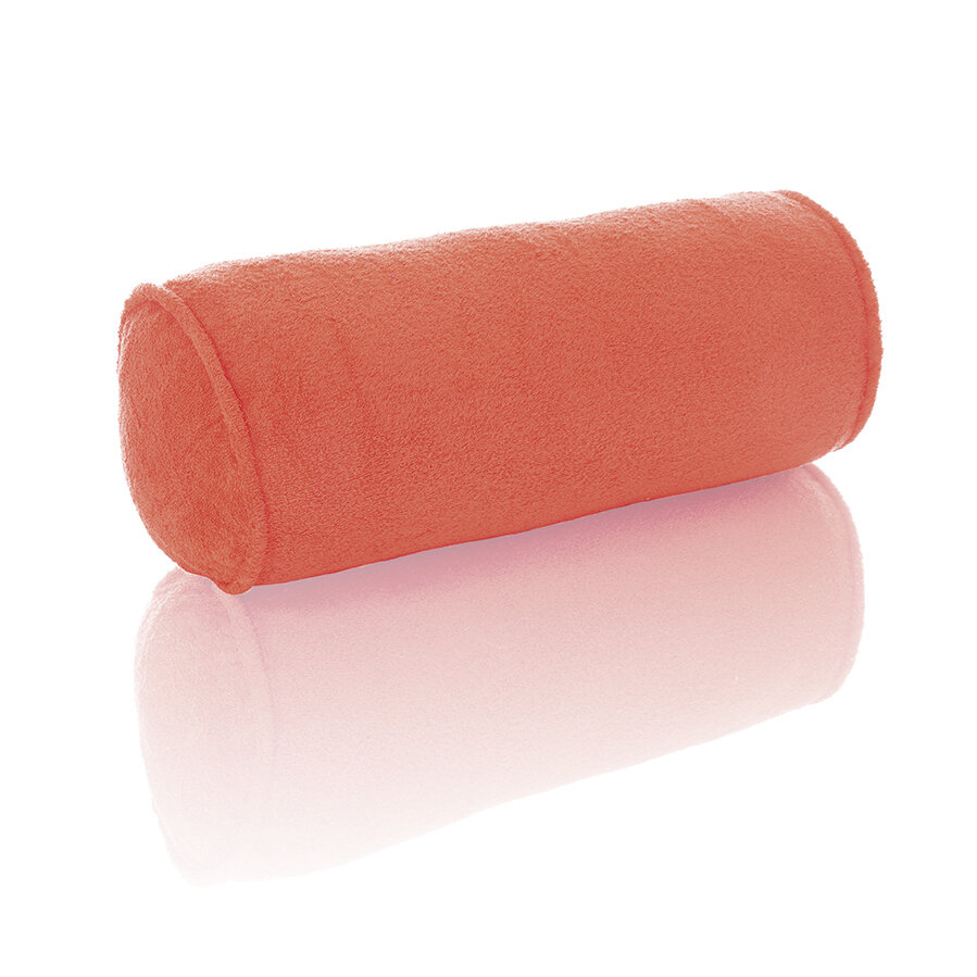 FRESH Frottee Rolle Nackenrolle groß komplett blutorange von farbenfreunde