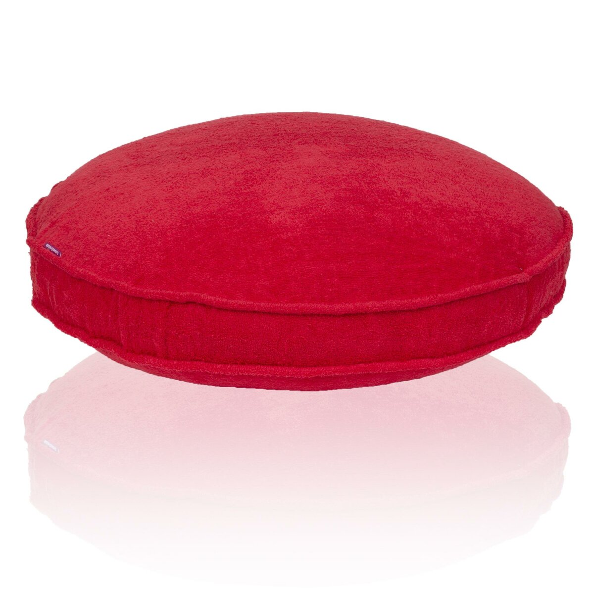 FRESH Frottee Stegkissen rund komplett tomate von farbenfreunde