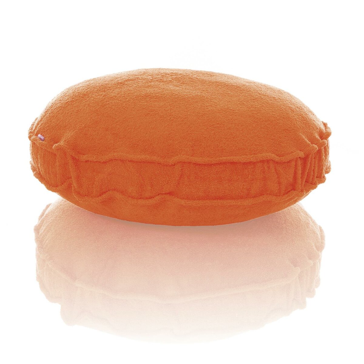 FRESH Frottee Stegkissen rund komplett softorange von farbenfreunde