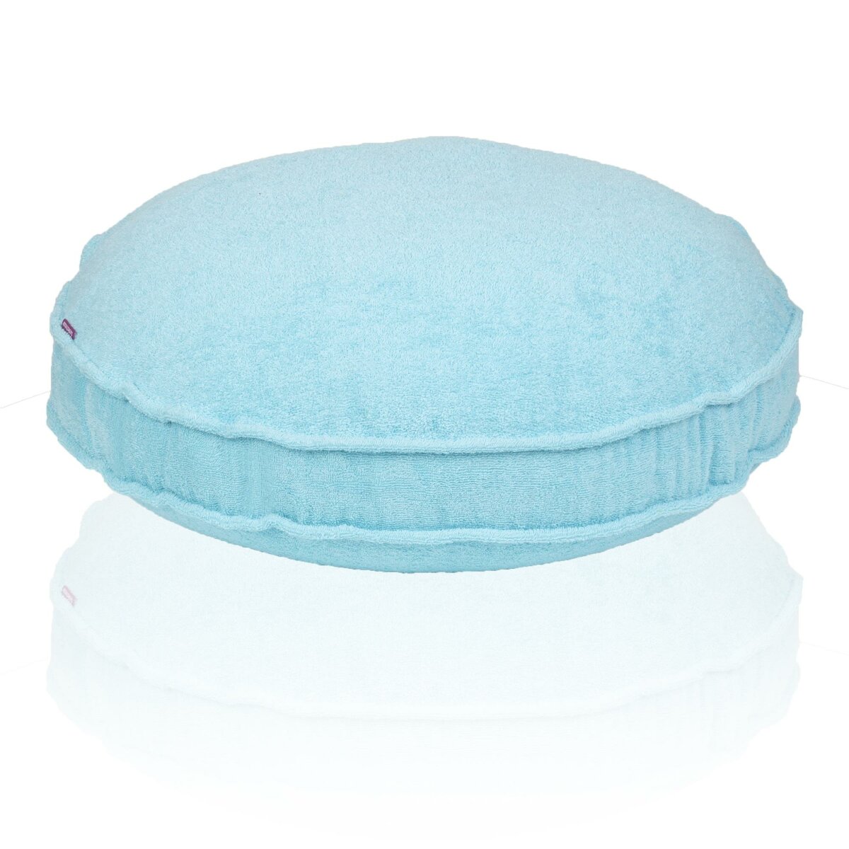 FRESH Frottee Stegkissen rund komplett karibik von farbenfreunde