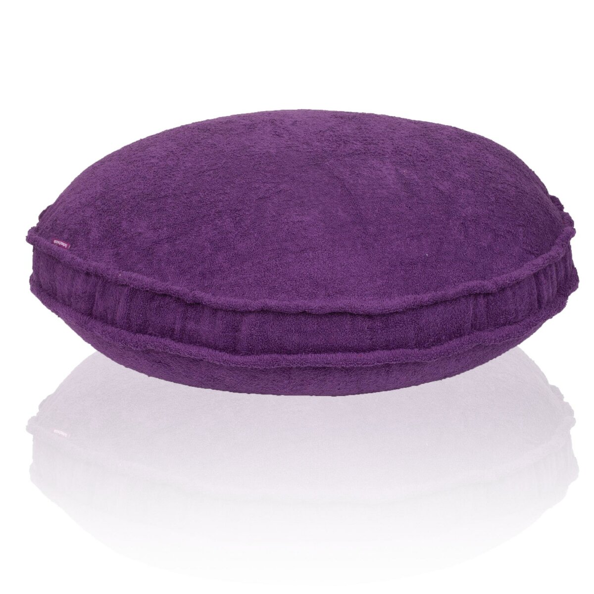 FRESH Frottee Stegkissen rund komplett ultra violet von farbenfreunde