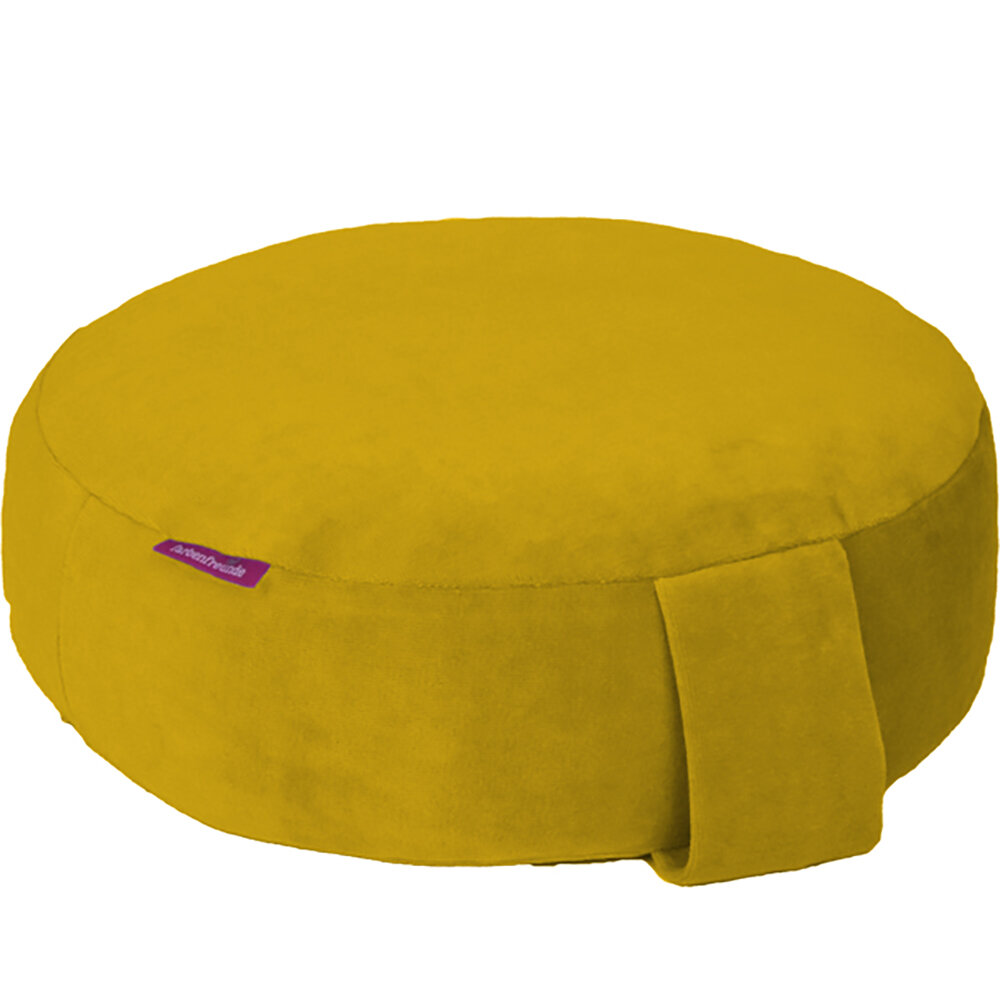 Yogakissen komplett Dinkel-Spelz curry von farbenfreunde