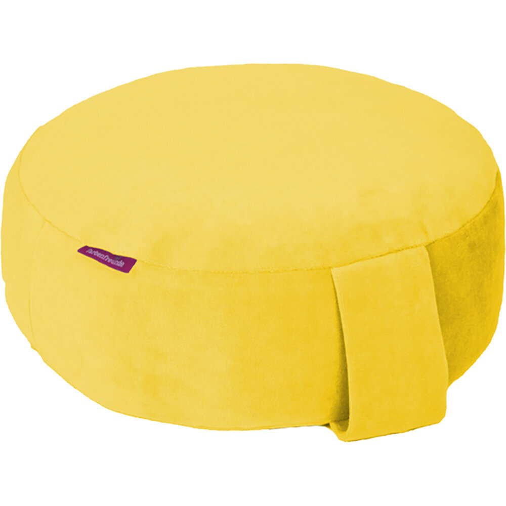 Yogakissen komplett Dinkel-Spelz zitrone von farbenfreunde