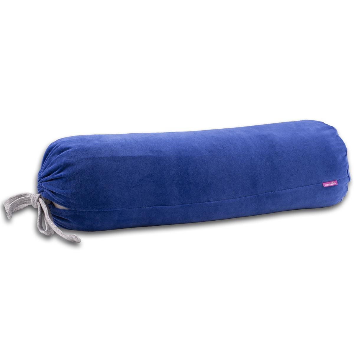 BIG ROLL Yoga Bolster komplett royal navy blue von farbenfreunde