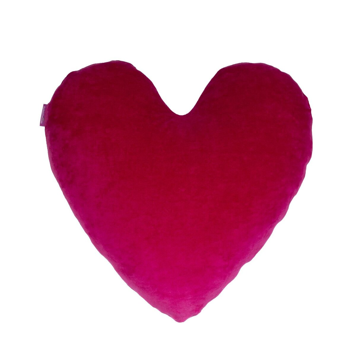 Herzkissen komplett cranberry von farbenfreunde