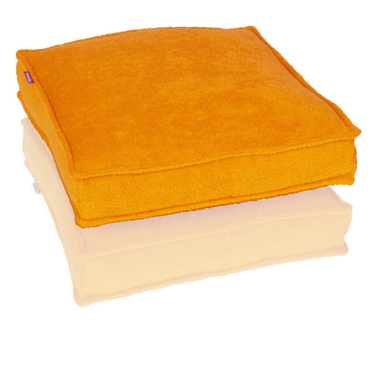 FRESH Frottee Stegkissen komplett softorange von farbenfreunde