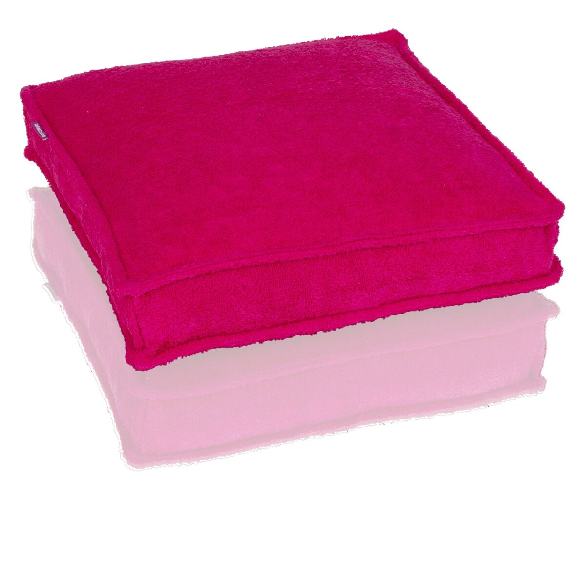 FRESH Frottee Stegkissen komplett fuchsia von farbenfreunde