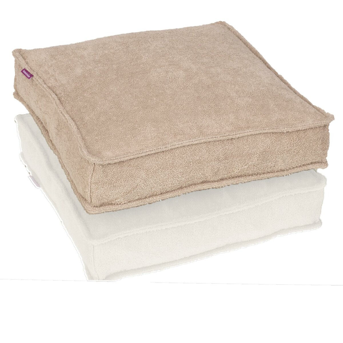 FRESH Frottee Stegkissen komplett auster von farbenfreunde