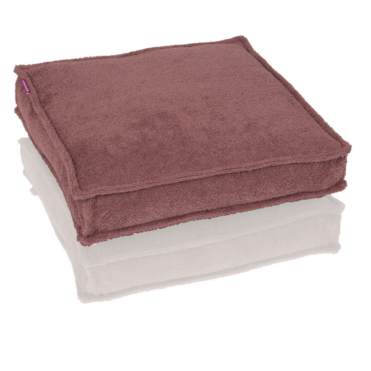 FRESH Frottee Stegkissen komplett grape von farbenfreunde