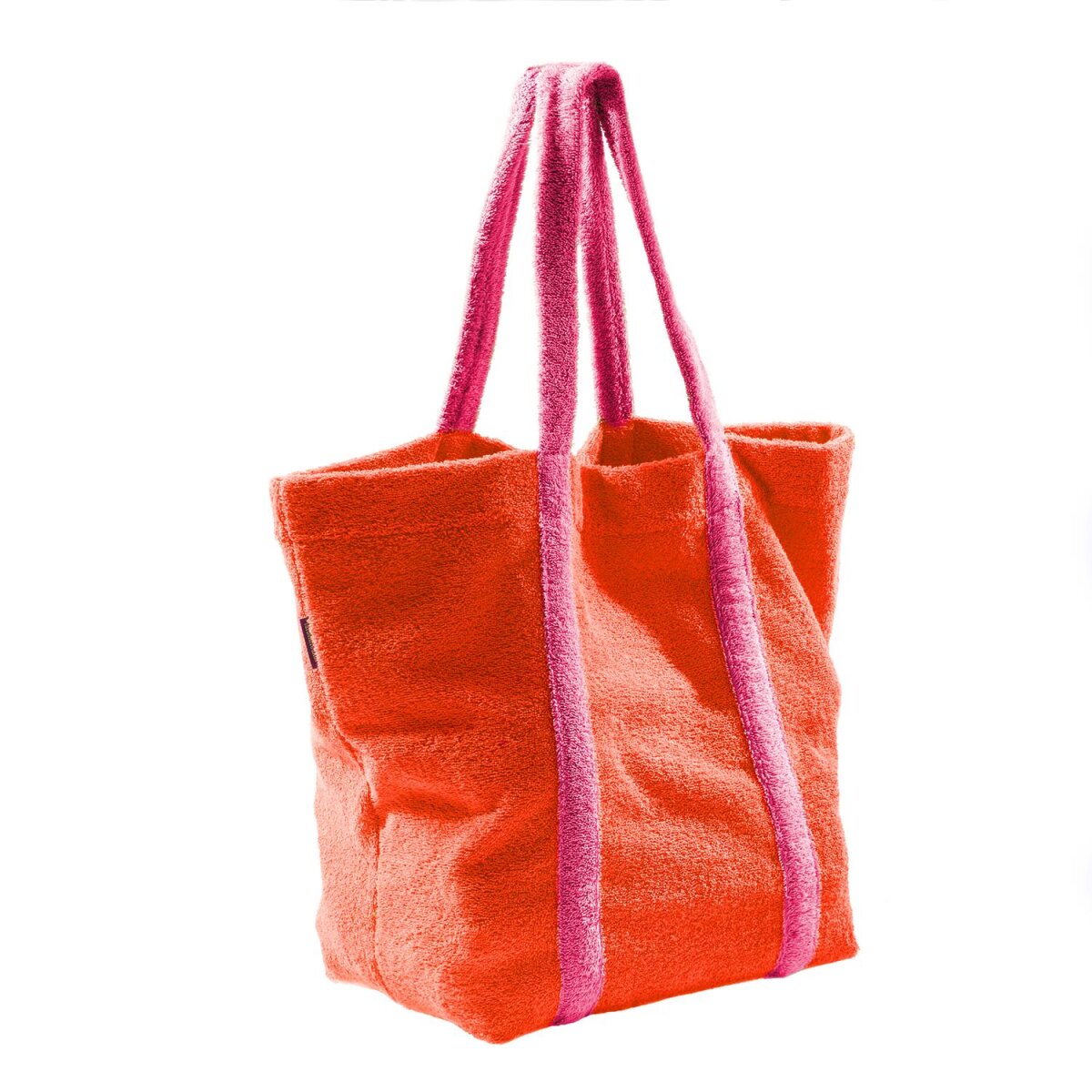 FRESH Frottee Beach Bag blutorange von farbenfreunde