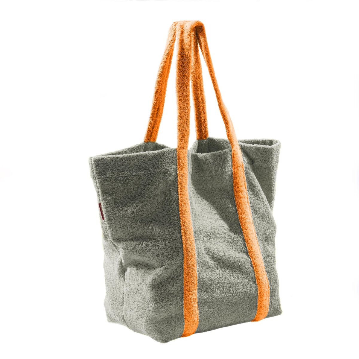 FRESH Frottee Beach Bag platingrau von farbenfreunde