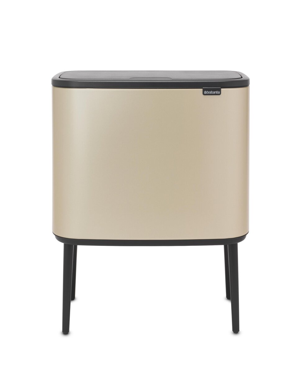 Brabantia Bo Touch Bin 11 + 23 L Metallic Gold
