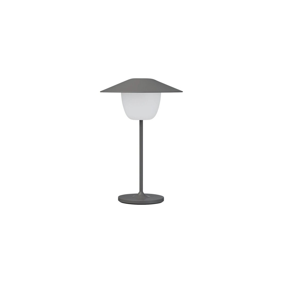blomus Mobile Leuchte -ANI Lamp Mini- Farbe Warm Gray 14 x 21 cm