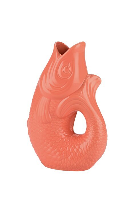 Monsieur Carafon Fisch Vase S Salmon 1,2 LITER