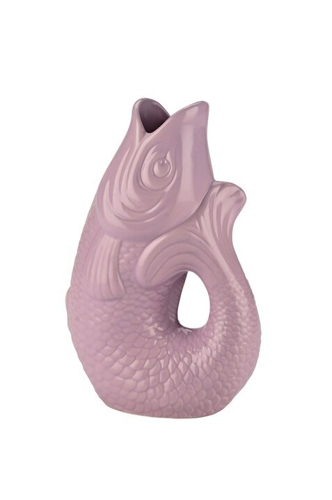 Monsieur Carafon Fisch Vase S Lavender 1,2 LITER