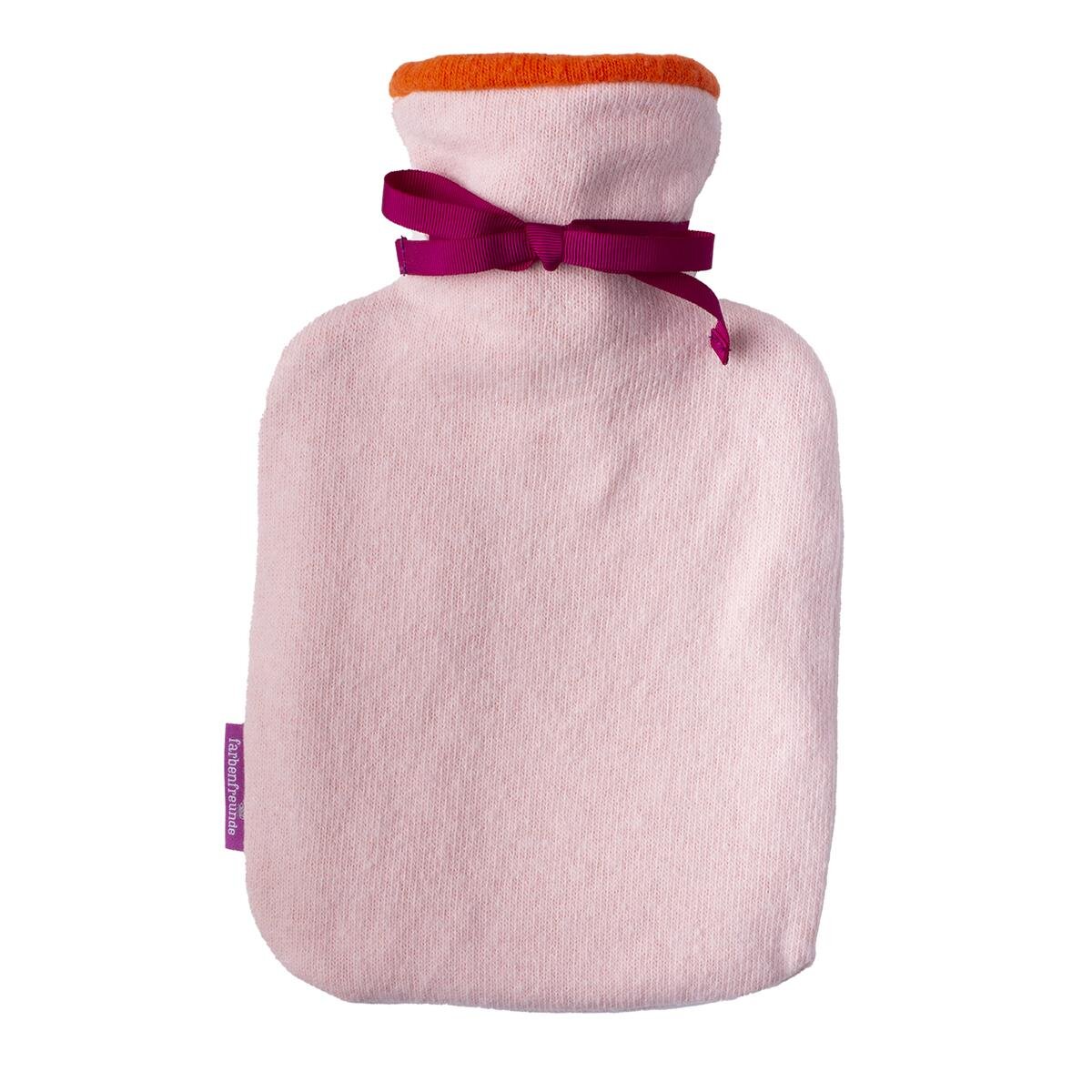 Vi Cotton Wärmflasche MINI blush rose von farbenfreunde