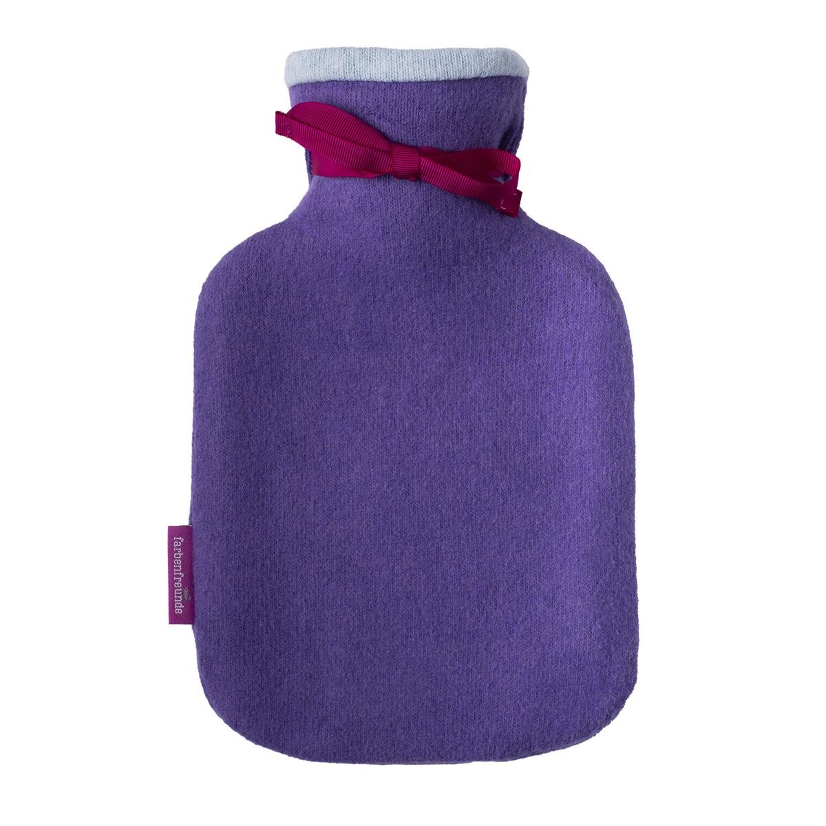Vi Cotton Wärmflasche MINI wild lilac von farbenfreunde