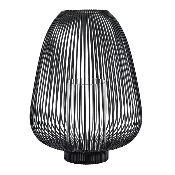 blomus Laterne -LYVA- Farbe Black Size L