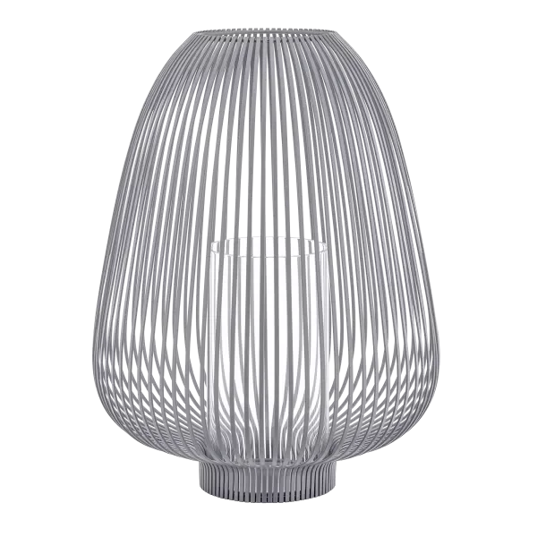 blomus Laterne -LYVA- Farbe Steel Gray Size L