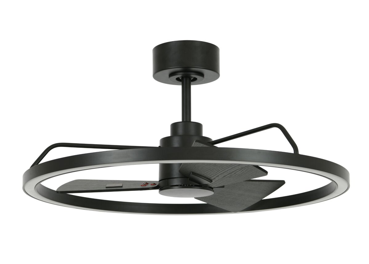 Lucci Air Deckenventilator Cessna Schwarz mit LED Beleuchtung