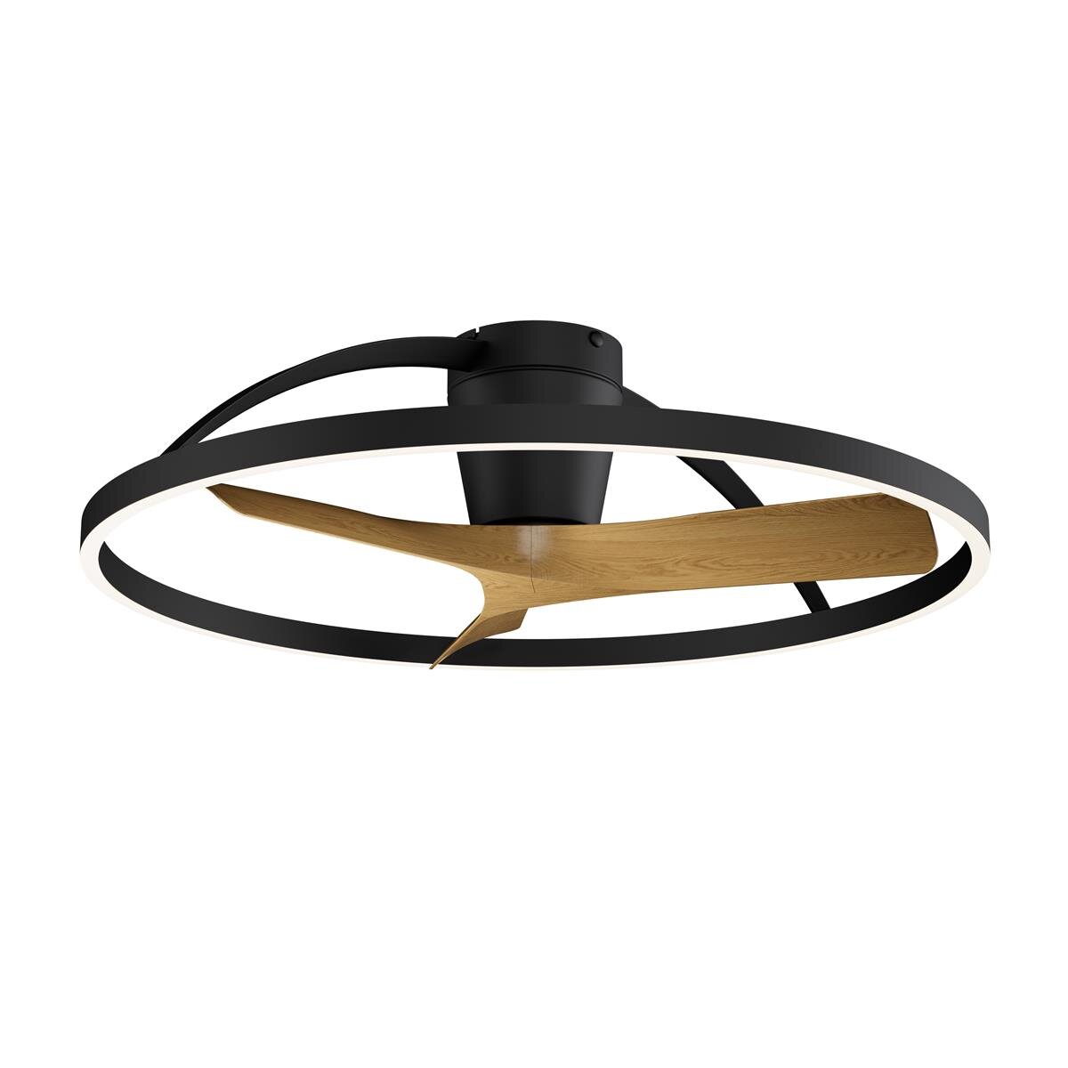 Mantra Nepal II Deckenventilator mit LED Beleuchtung schwarz/holz