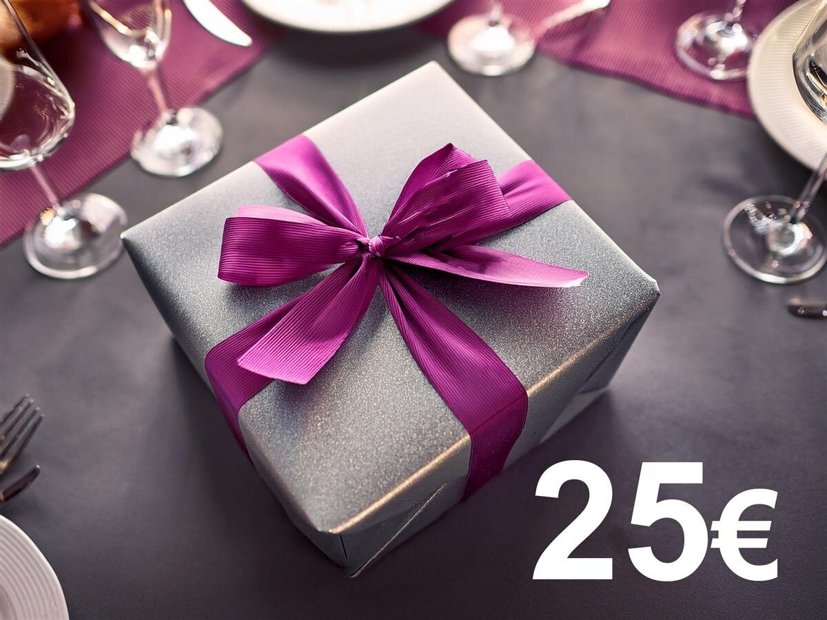 Geschenkgutschein 25€