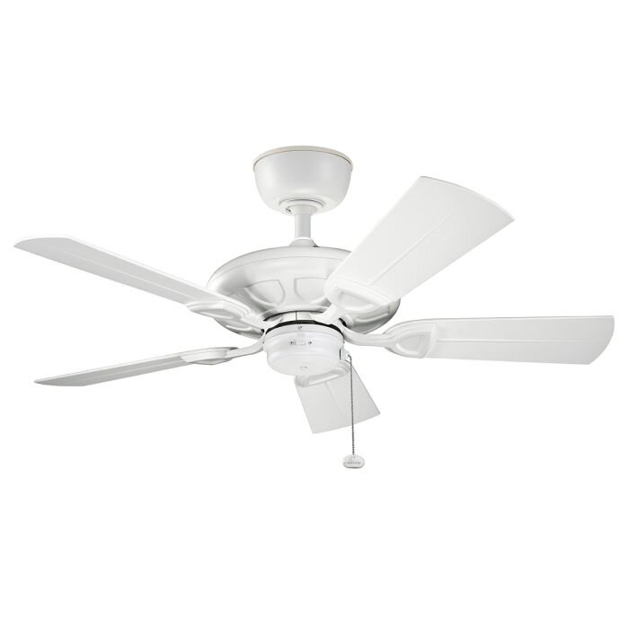 Kichler Deckenventilator Kevlar 107cm Matte White