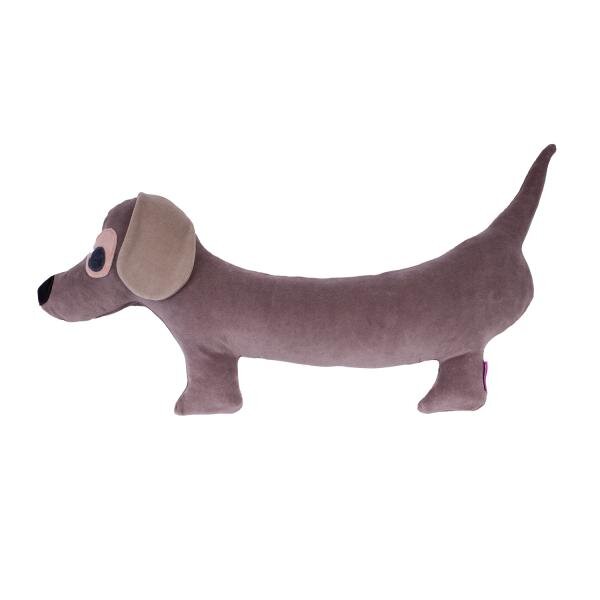 Dackel- Nickykissen komplett sun wood von farbenfreunde