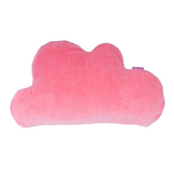Wolke- Nickykissen komplett pink peach von farbenfreunde