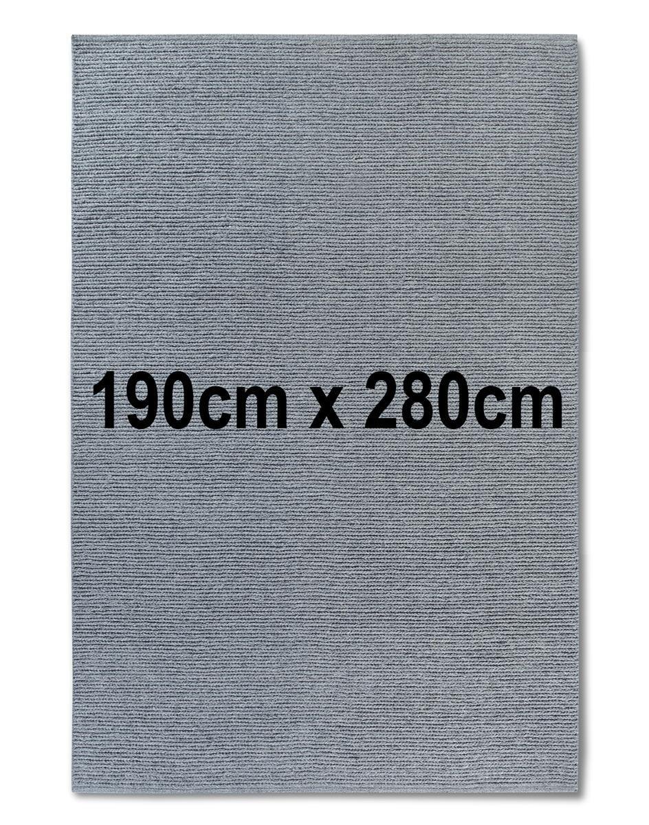 Villeroy & Boch Wollteppich Francois Silber 190cm x 280cm