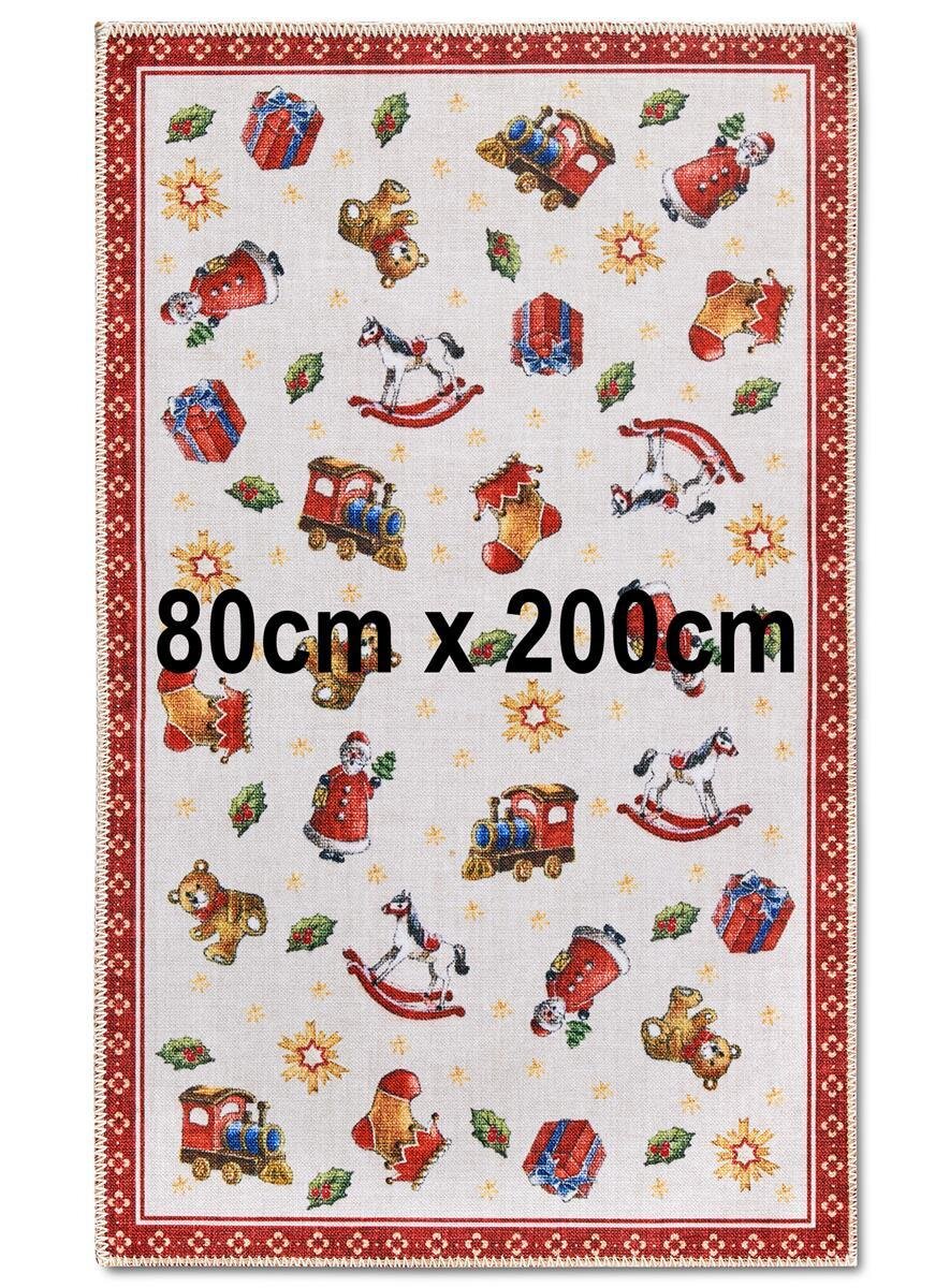 Villeroy & Boch Toy´s Delight Design Teppich Nostalgic Rot 80cm x 200cm