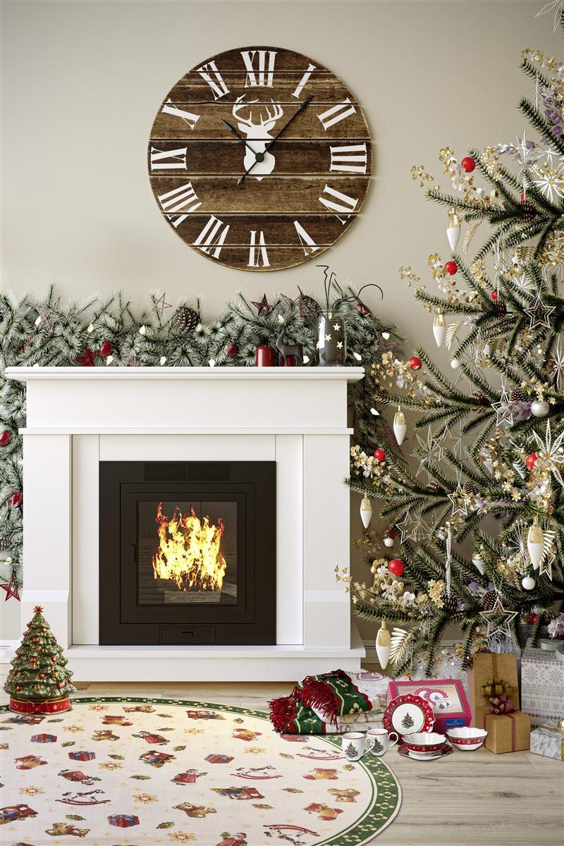 Villeroy & Boch Toy´s Delight Design Teppich Nostalgic rund Grün