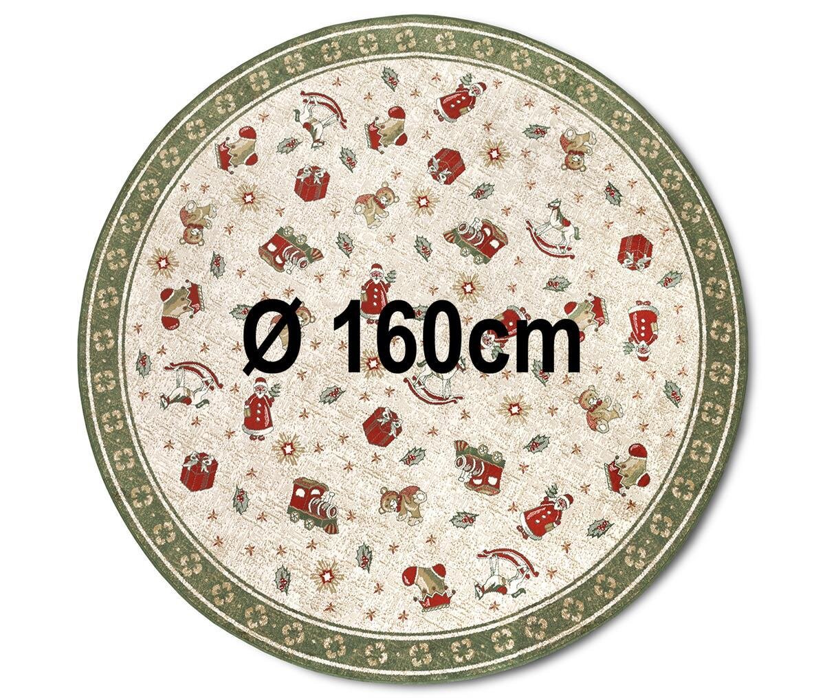 Villeroy & Boch Toy´s Delight Design Teppich Nostalgic Shine rund Grün Ø 160cm