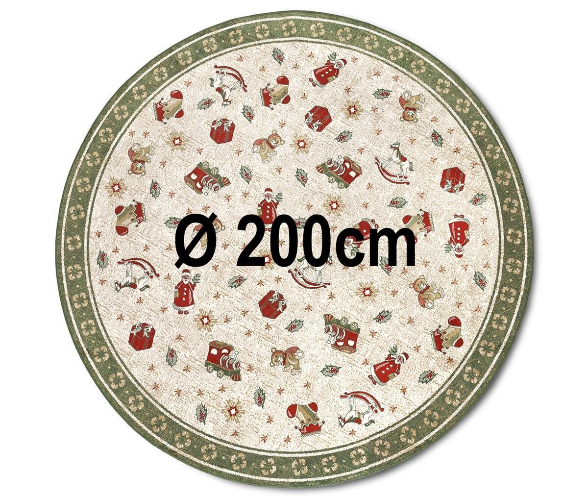 Villeroy & Boch Toy´s Delight Design Teppich Nostalgic Shine rund Grün Ø 200cm